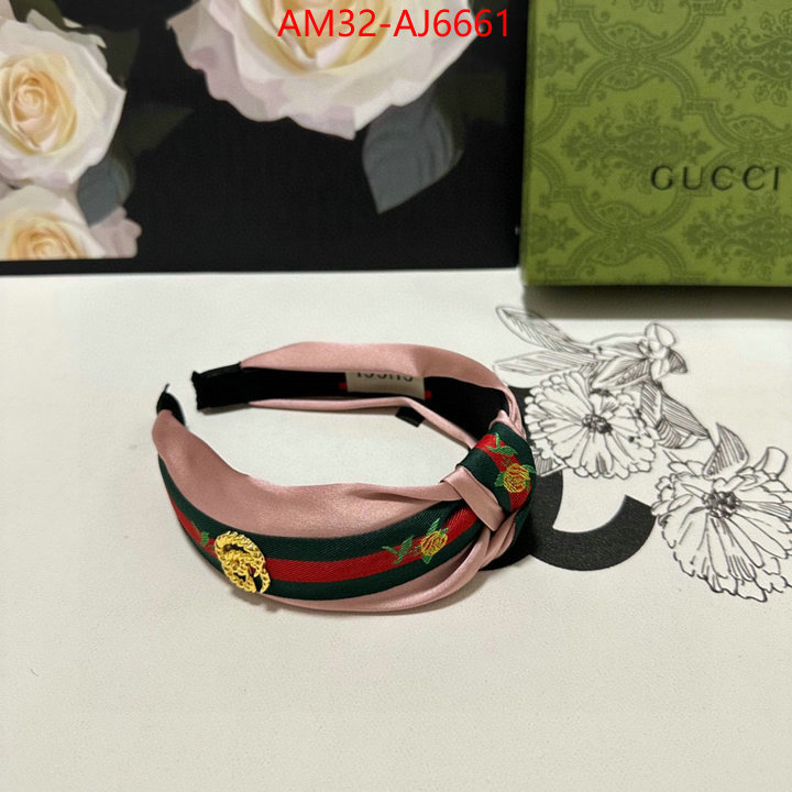 Hair band-Gucci shop cheap high quality 1:1 replica ID: AJ6661 $: 32USD