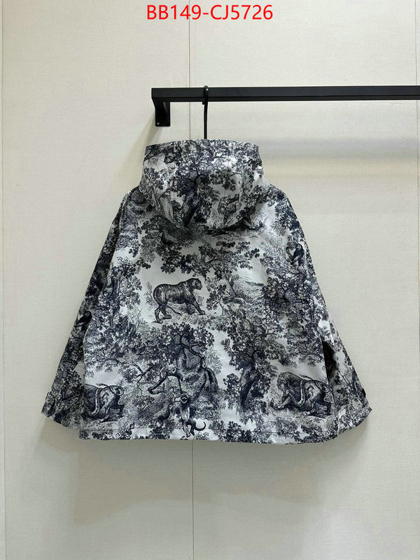 Clothing-Dior 2024 aaaaa replica 1st copy ID: CJ5726 $: 149USD