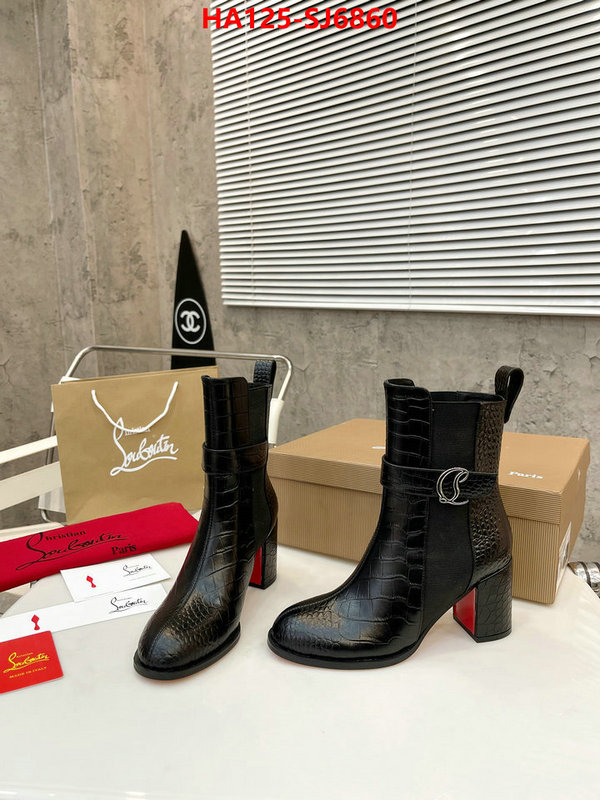 Women Shoes-Boots mirror copy luxury ID: SJ6860 $: 125USD