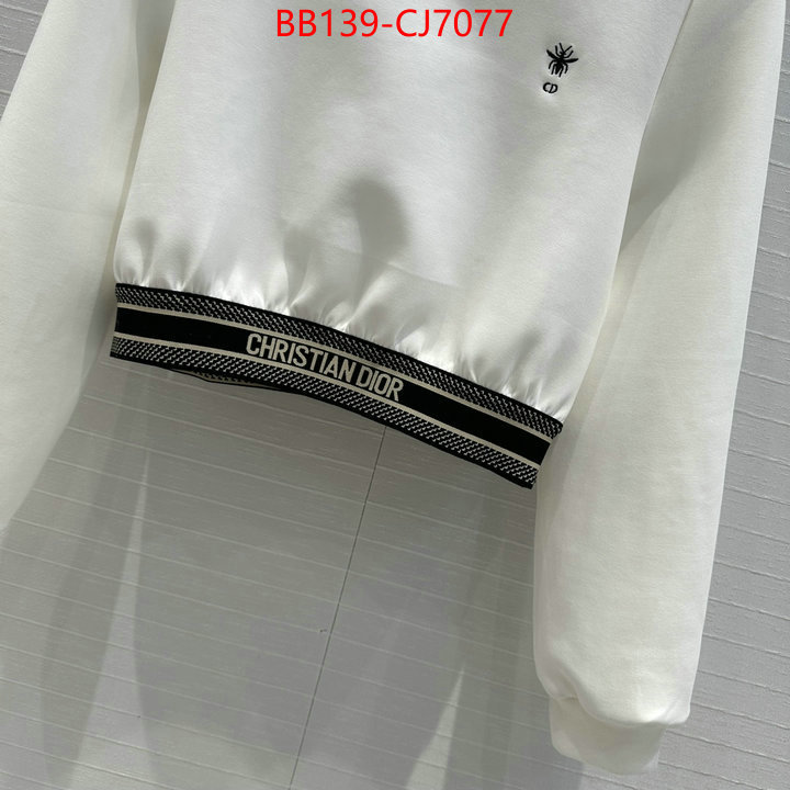 Clothing-Dior high quality perfect ID: CJ7077 $: 139USD