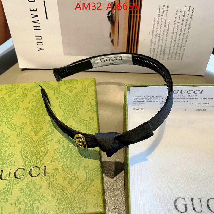 Hair band-Gucci 2024 aaaaa replica 1st copy ID: AJ6655 $: 32USD