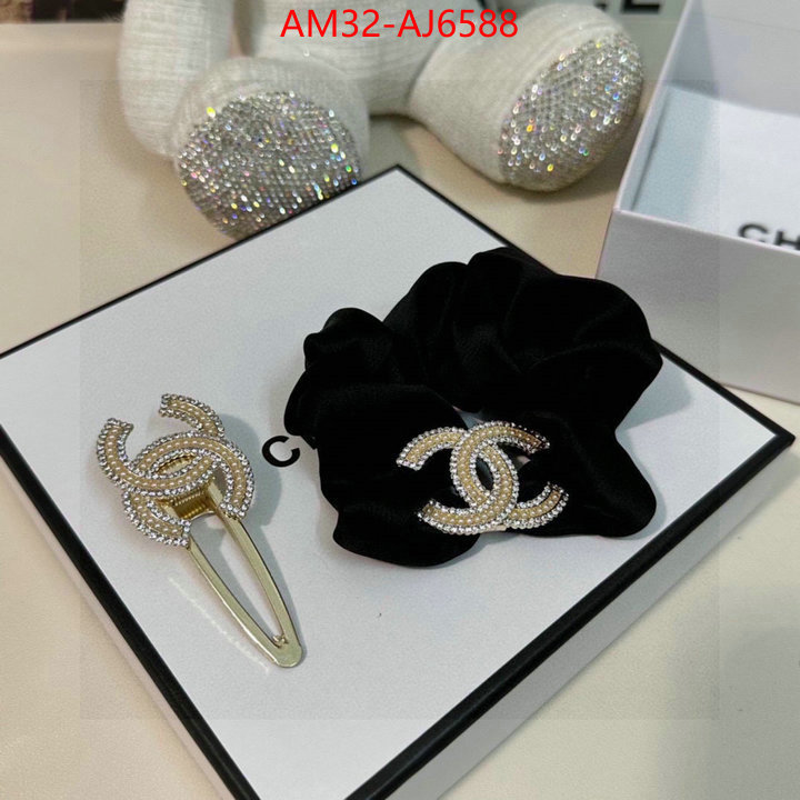 Hair band-Chanel how quality ID: AJ6588 $: 32USD