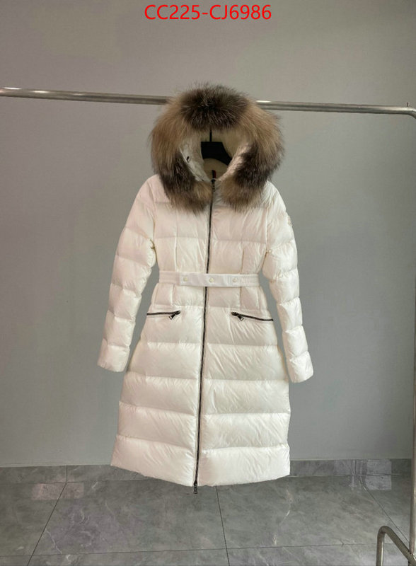 Down jacket Women-Moncler buy high-quality fake ID: CJ6986 $: 225USD