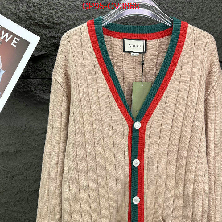 Clothing-Gucci what's best ID: CV3868 $: 95USD