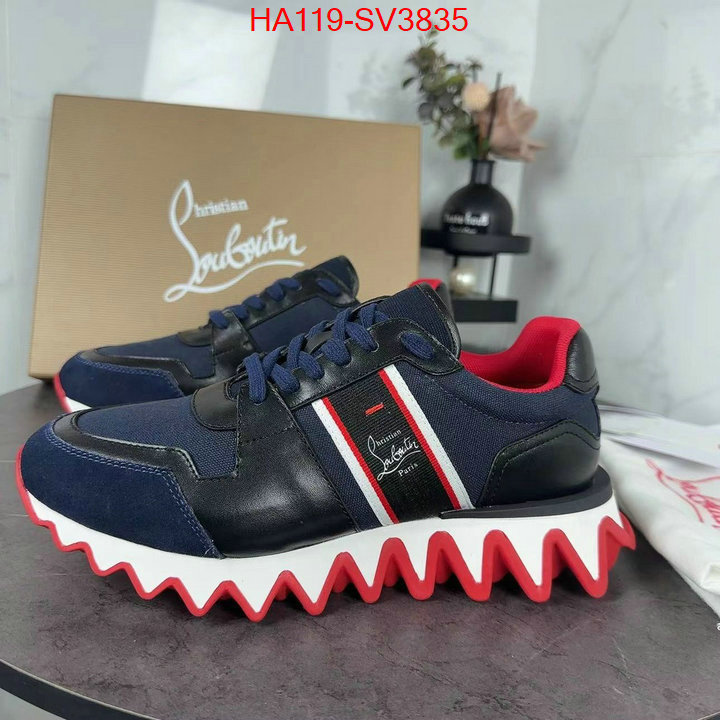 Men Shoes-Christian Louboutin 2024 perfect replica designer ID: SV3835 $: 119USD