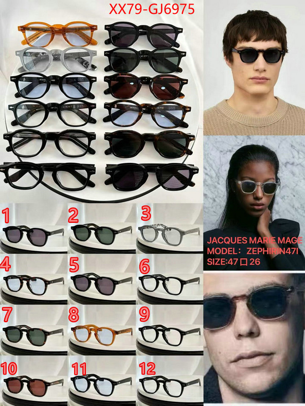 Glasses-Jacqufs brand designer replica ID: GJ6975 $: 79USD