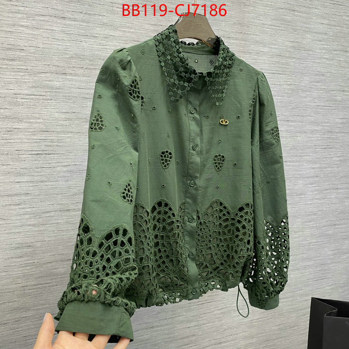 Clothing-Valentino fake aaaaa ID: CJ7186 $: 119USD