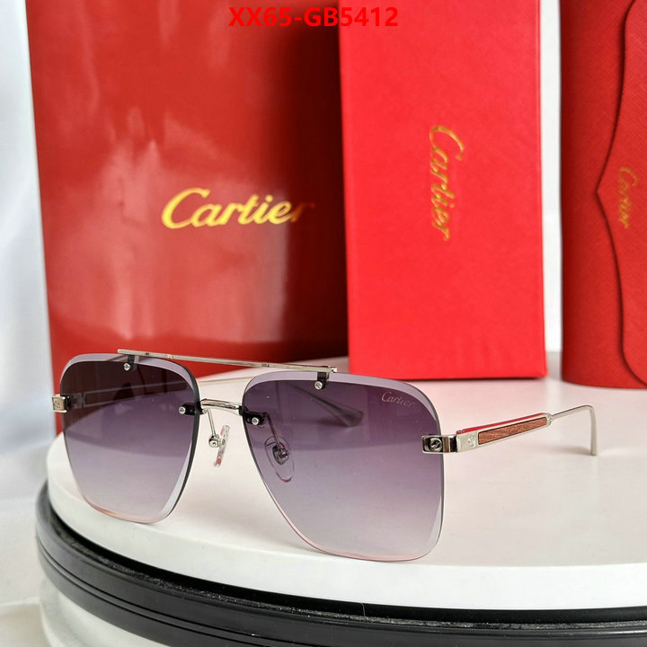 Glasses-Cartier where could you find a great quality designer ID: GB5412 $: 65USD