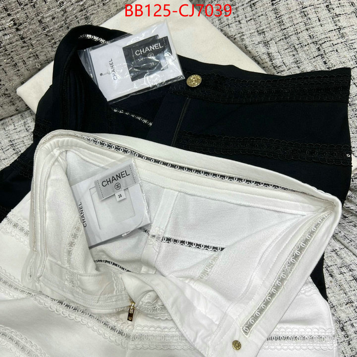 Clothing-Chanel luxury 7 star replica ID: CJ7039 $: 125USD