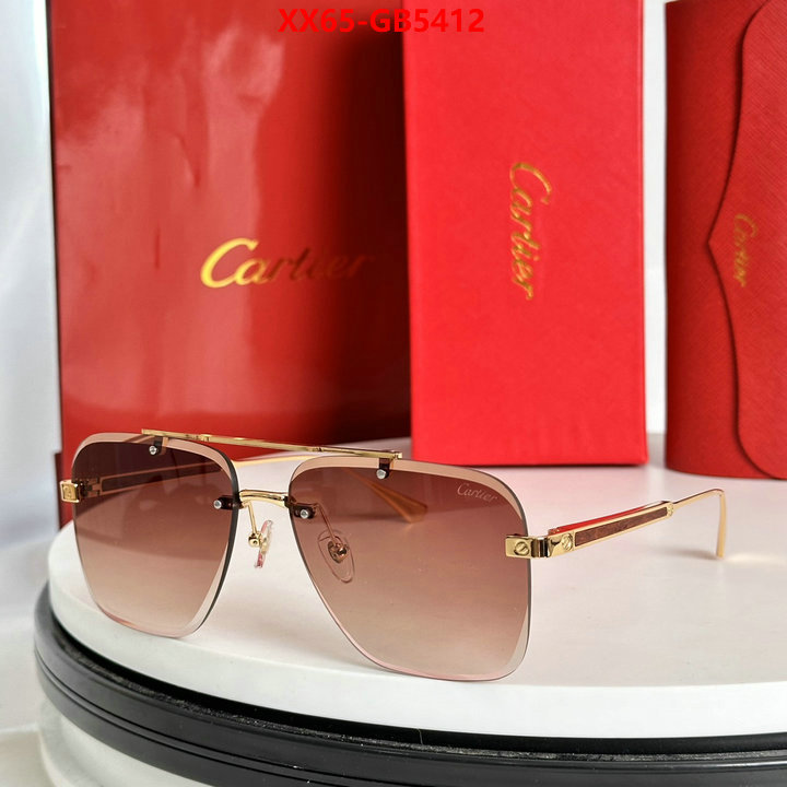 Glasses-Cartier where could you find a great quality designer ID: GB5412 $: 65USD