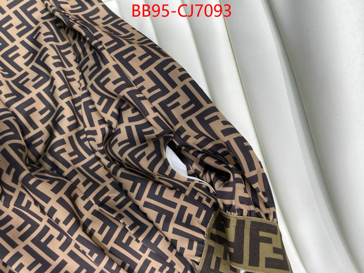 Clothing-Fendi aaaaa quality replica ID: CJ7093 $: 95USD