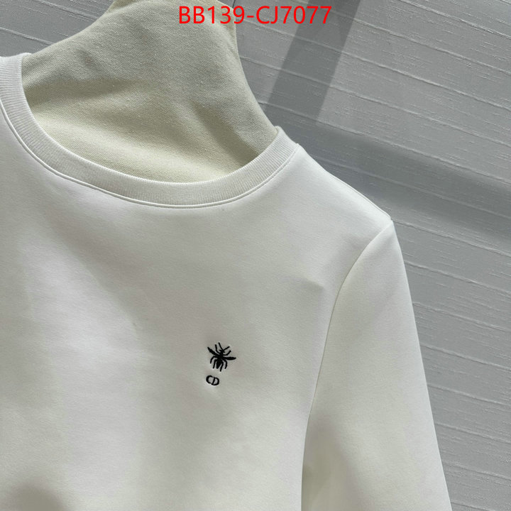 Clothing-Dior high quality perfect ID: CJ7077 $: 139USD