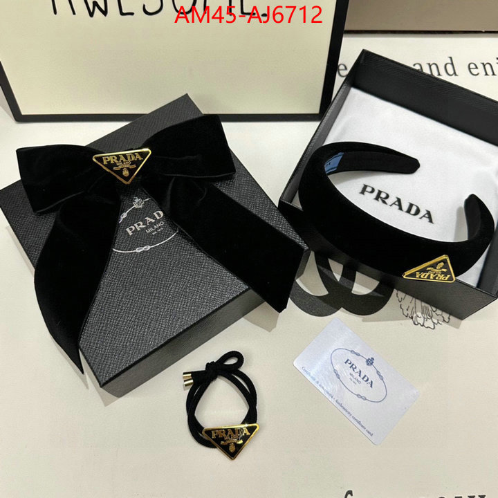 Hair band-Prada online sale ID: AJ6712 $: 45USD