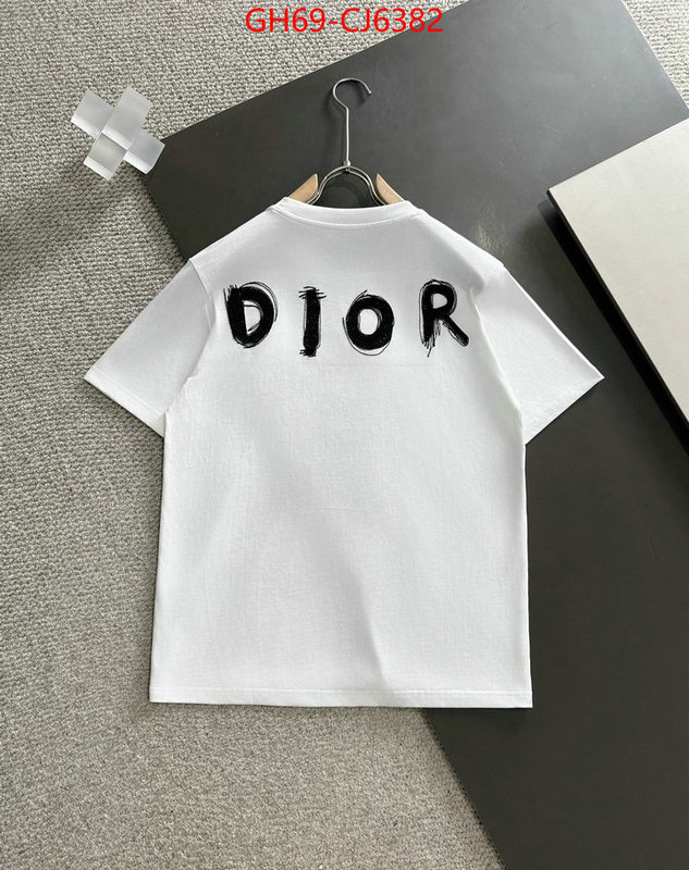 Clothing-Dior best website for replica ID: CJ6382 $: 69USD