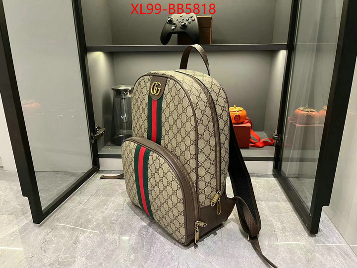 Gucci Bags(4A)-Backpack- where could you find a great quality designer ID: BB5818 $: 99USD,