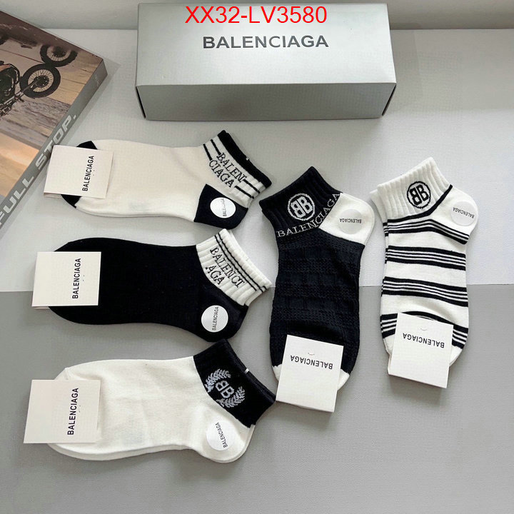 Sock-Balenciaga fashion designer ID: LV3580 $: 32USD