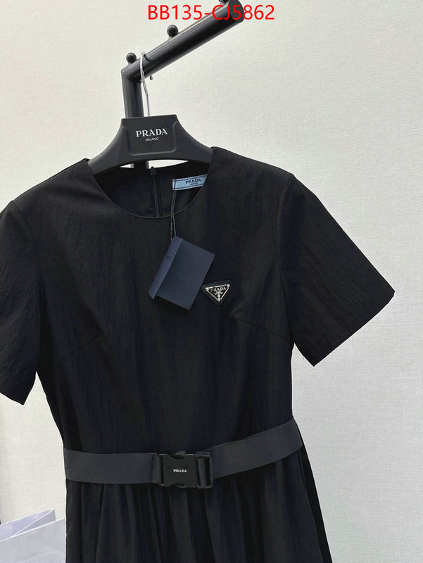 Clothing-Prada the top ultimate knockoff ID: CJ5862 $: 135USD