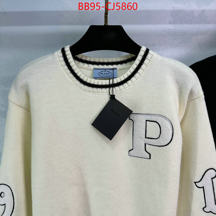 Clothing-Prada luxury fake ID: CJ5860 $: 95USD