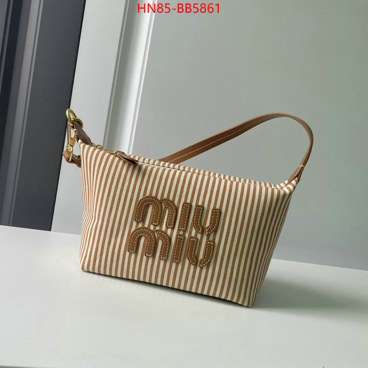 Miu Miu Bags(4A)-Handbag- luxury cheap ID: BB5861 $: 85USD,