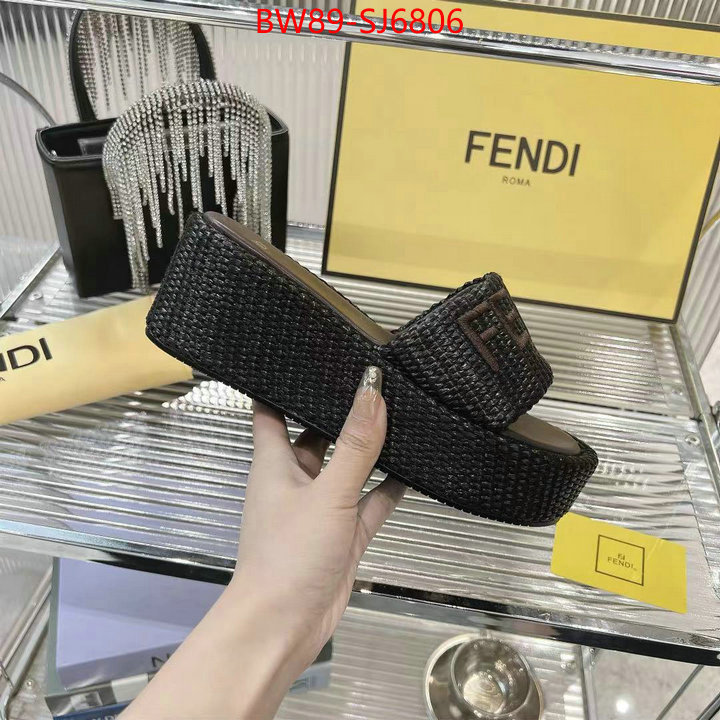 Women Shoes-Fendi aaaaa quality replica ID: SJ6806 $: 89USD