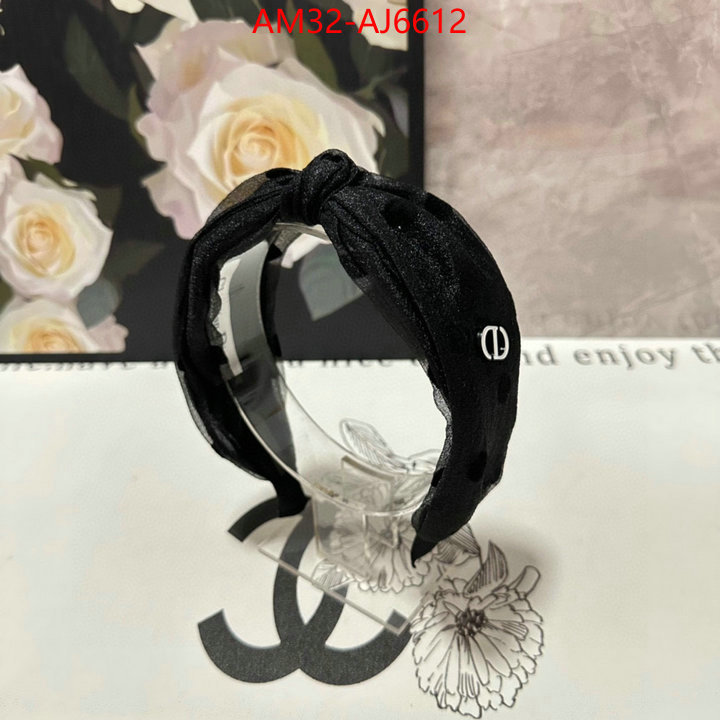 Hair band-Dior designer 1:1 replica ID: AJ6612 $: 32USD