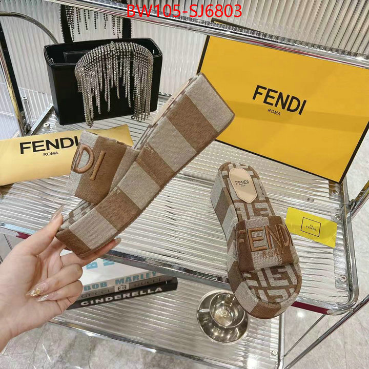 Women Shoes-Fendi 1:1 replica ID: SJ6803 $: 105USD