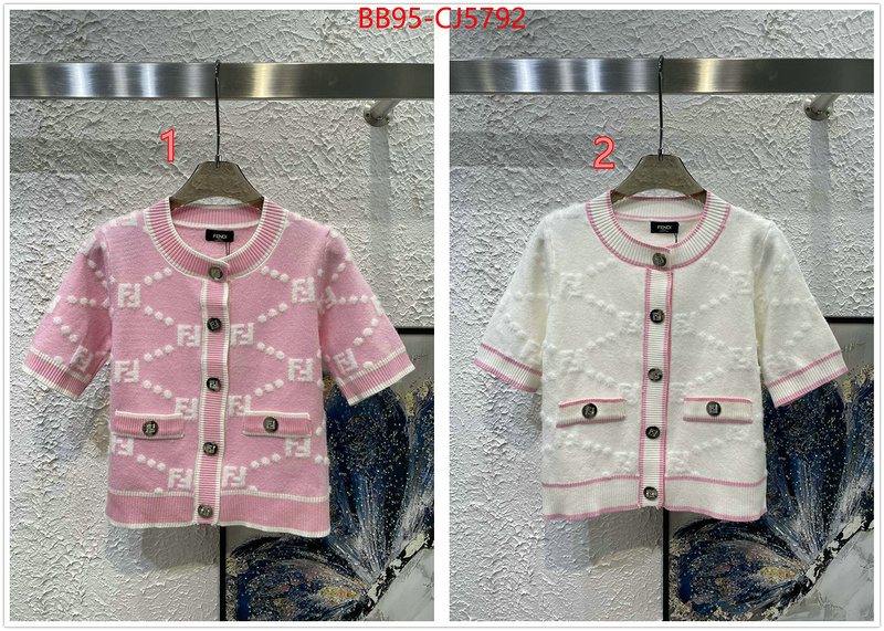 Clothing-Fendi luxury cheap ID: CJ5792 $: 95USD