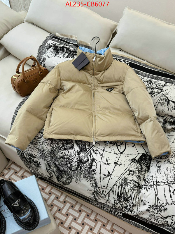 Down jacket Women-Prada replica best ID: CB6077 $: 235USD