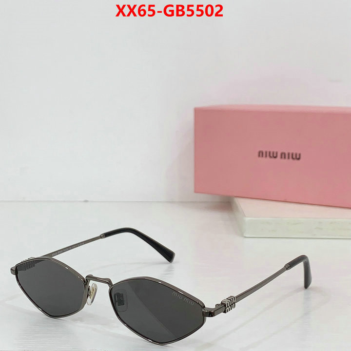 Glasses-Miu Miu replica 1:1 high quality ID: GB5502 $: 65USD