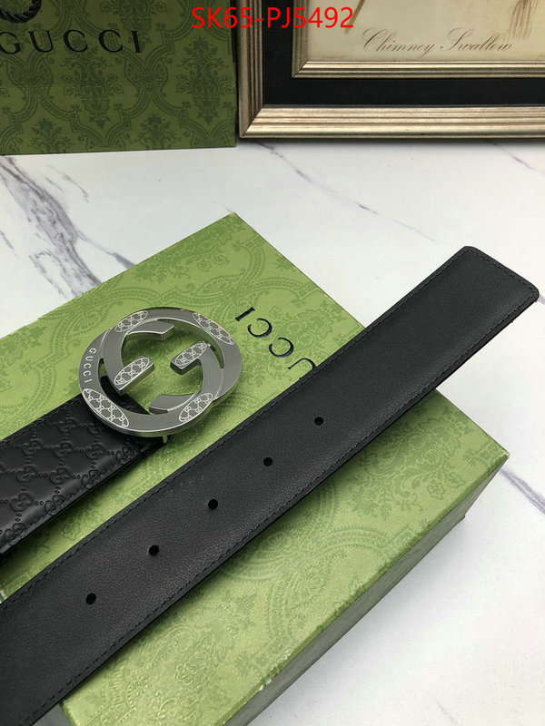 Belts-Gucci top perfect fake ID: PJ5492 $: 65USD