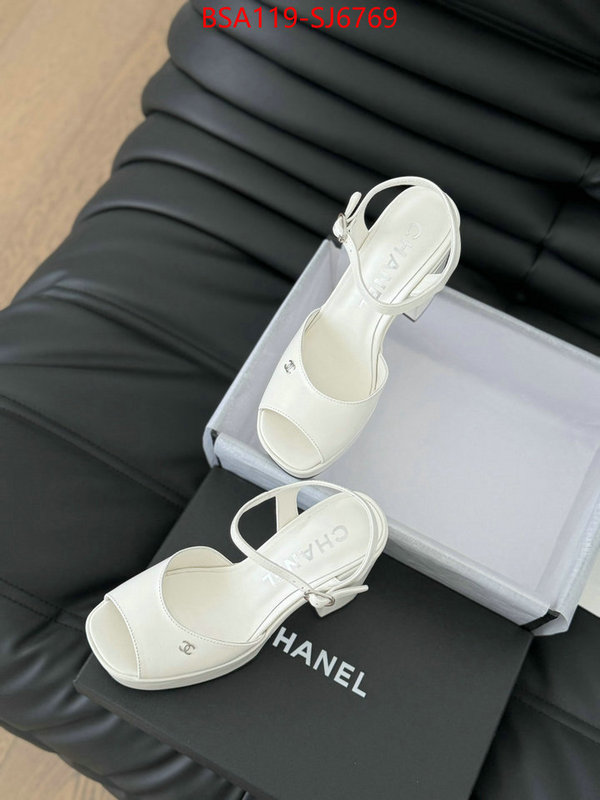 Women Shoes-Chanel best fake ID: SJ6769 $: 119USD