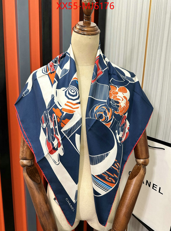 Scarf-Chanel what's the best to buy replica ID: MJ6176 $: 55USD