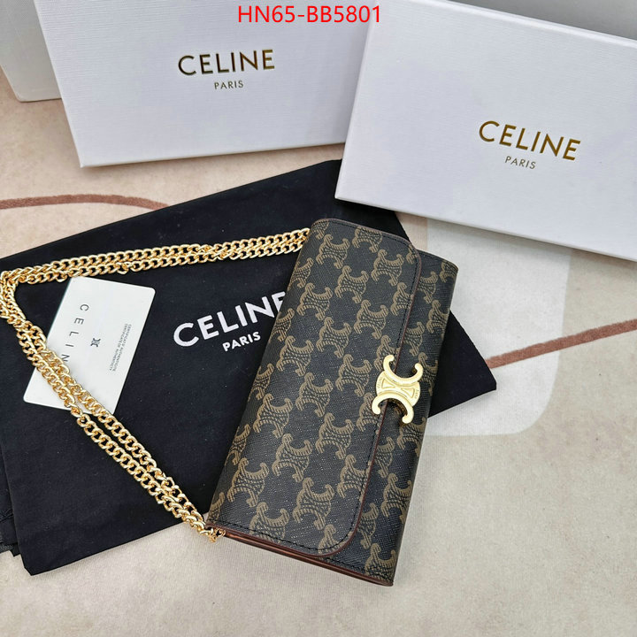 CELINE Bags(4A)-Triomphe Series perfect replica ID: BB5801 $: 65USD,