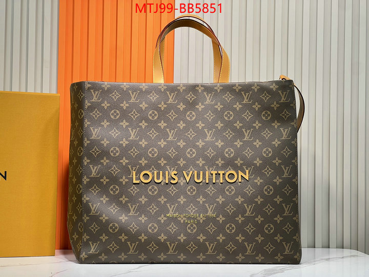 LV Bags(4A)-Handbag Collection- is it illegal to buy ID: BB5851 $: 99USD,