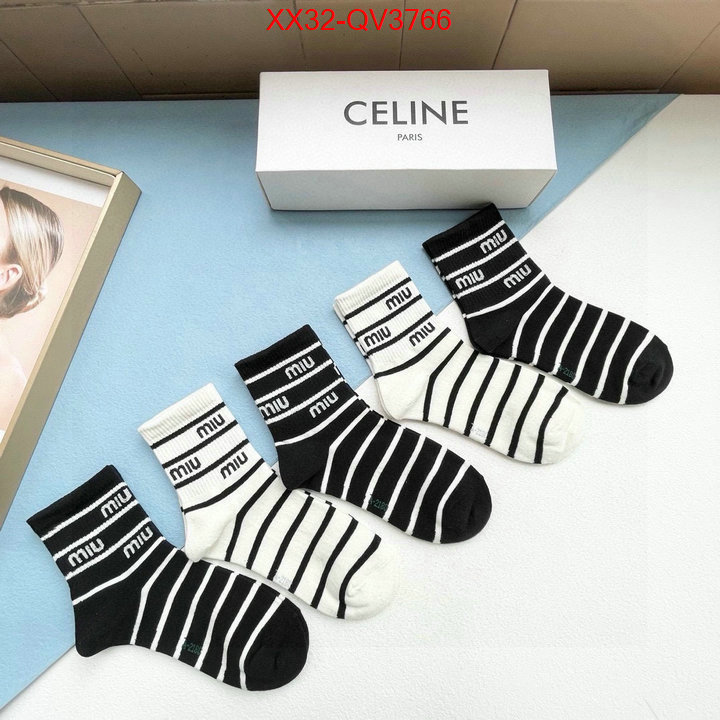 Sock-Miu Miu buy sell ID: QV3766 $: 32USD