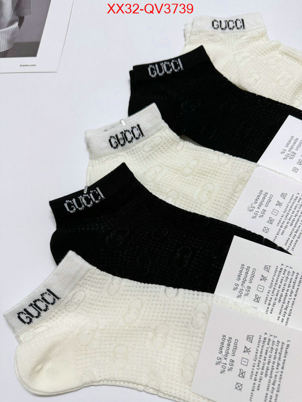 Sock-Gucci outlet 1:1 replica ID: QV3739 $: 32USD