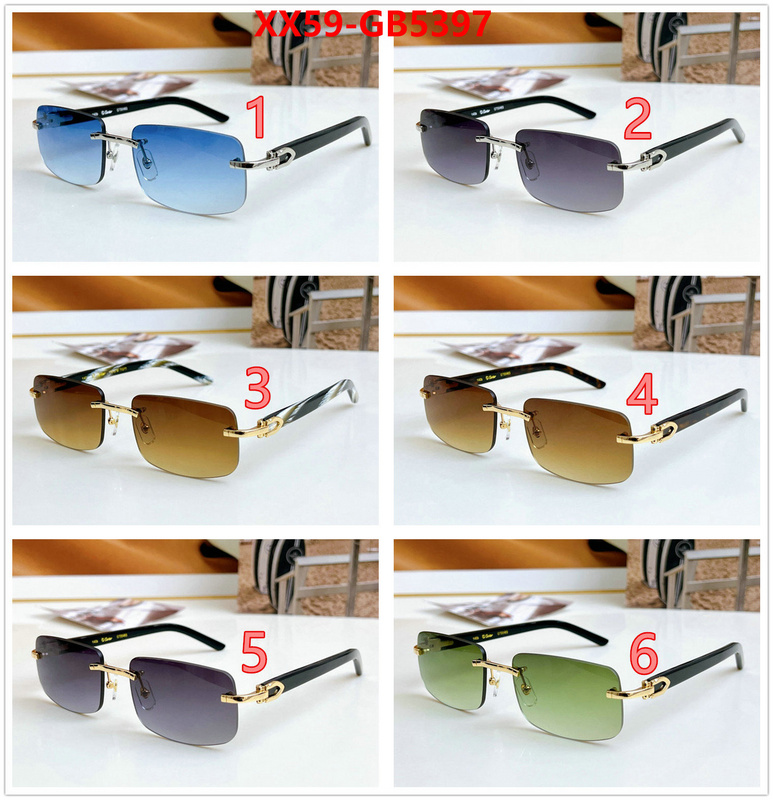 Glasses-Cartier high-end designer ID: GB5397 $: 59USD