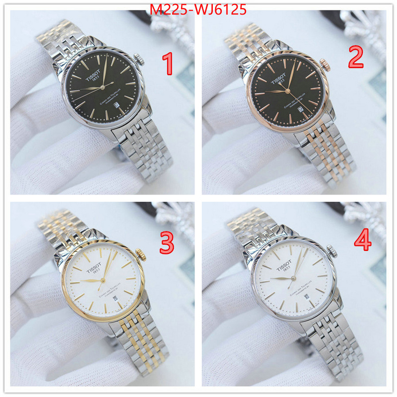 Watch(TOP)-Tissot replica aaaaa designer ID: WJ6125 $: 225USD