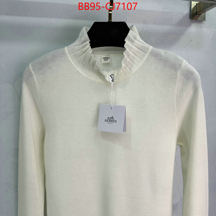 Clothing-Hermes shop cheap high quality 1:1 replica ID: CJ7107 $: 95USD