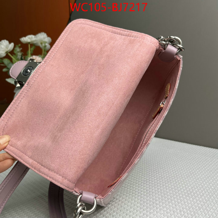 Coach Bags(4A)-Crossbody- high quality customize ID: BJ7217 $: 105USD,