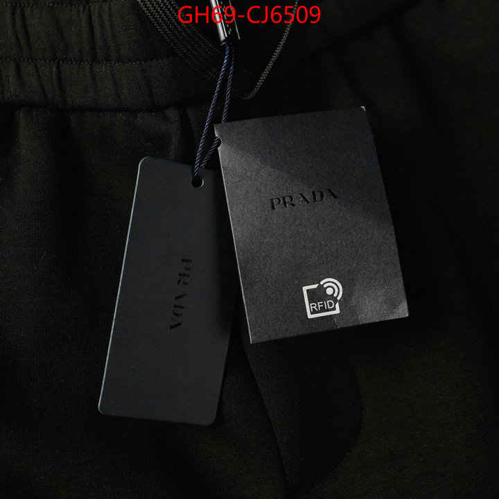 Clothing-Prada shop the best high authentic quality replica ID: CJ6509 $: 69USD