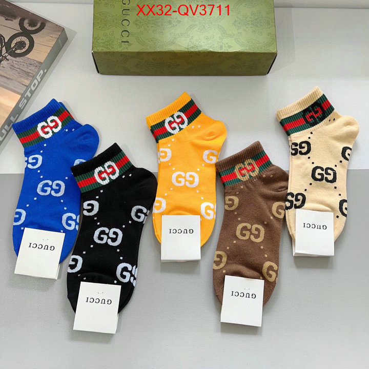 Sock-Gucci where can i find ID: QV3711 $: 32USD