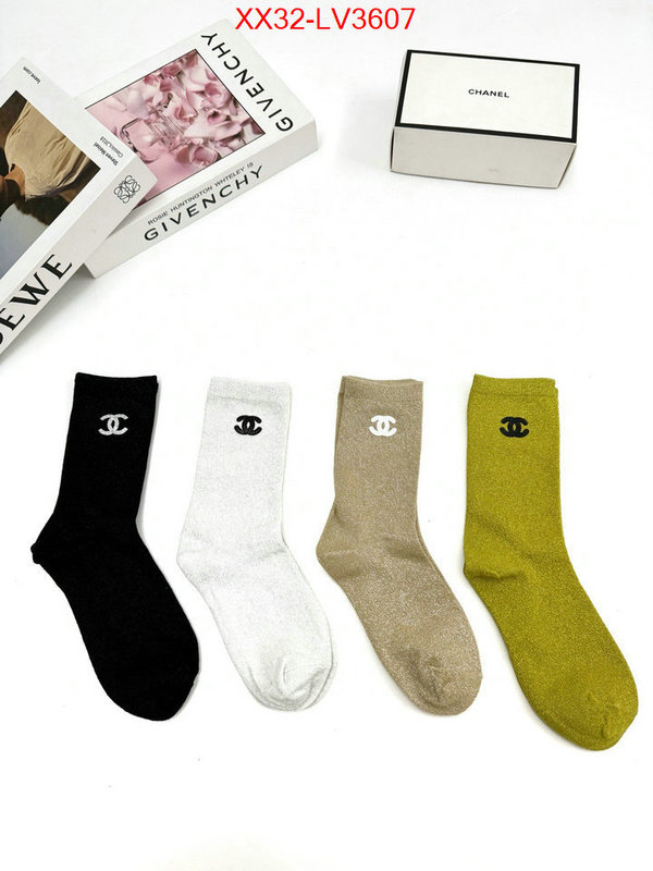 Sock-Chanel designer 7 star replica ID: LV3607 $: 32USD