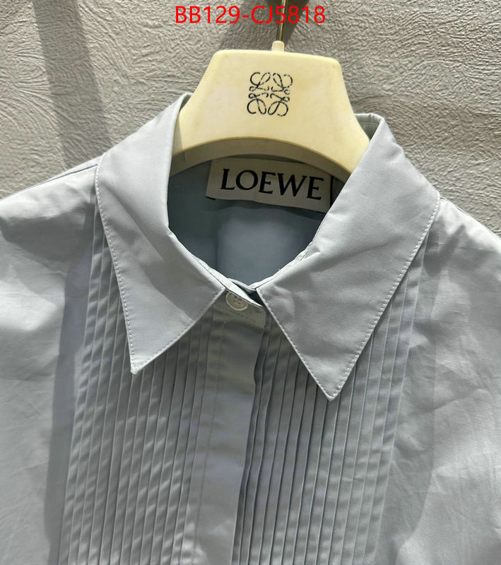 Clothing-Loewe how to buy replica shop ID: CJ5818 $: 129USD