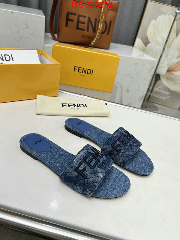 Women Shoes-Fendi wholesale ID: SJ6934 $: 75USD