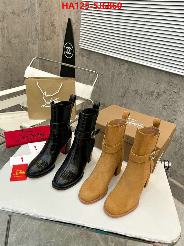 Women Shoes-Boots mirror copy luxury ID: SJ6860 $: 125USD