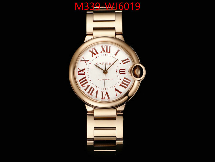 Watch(TOP)-Cartier top brands like ID: WJ6019 $: 339USD