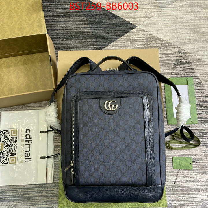 Gucci Bags(TOP)-Backpack- sale ID: BB6003 $: 259USD,