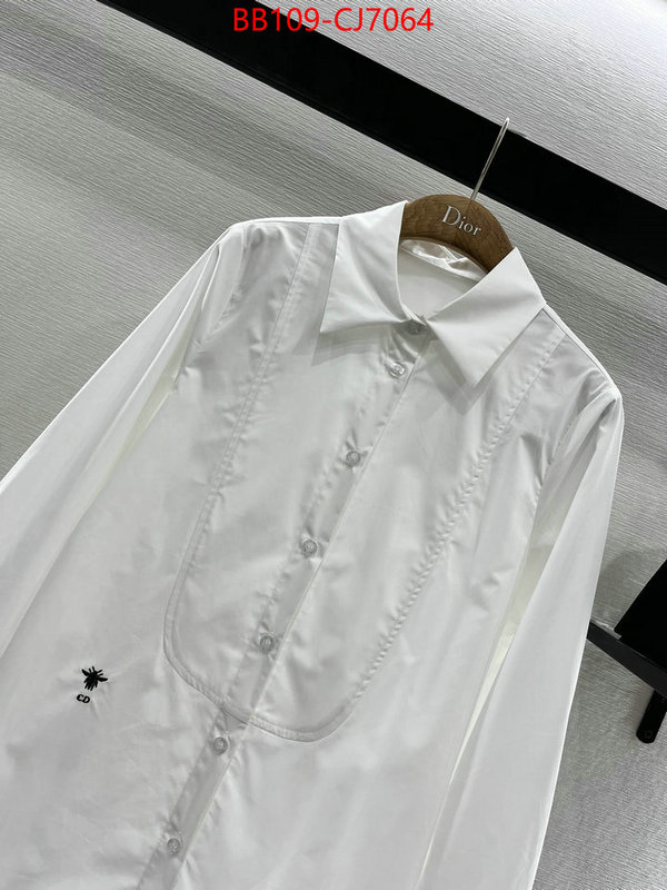 Clothing-Dior where can i buy the best quality ID: CJ7064 $: 109USD