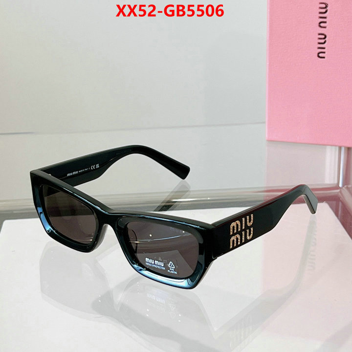 Glasses-Miu Miu new ID: GB5506 $: 52USD